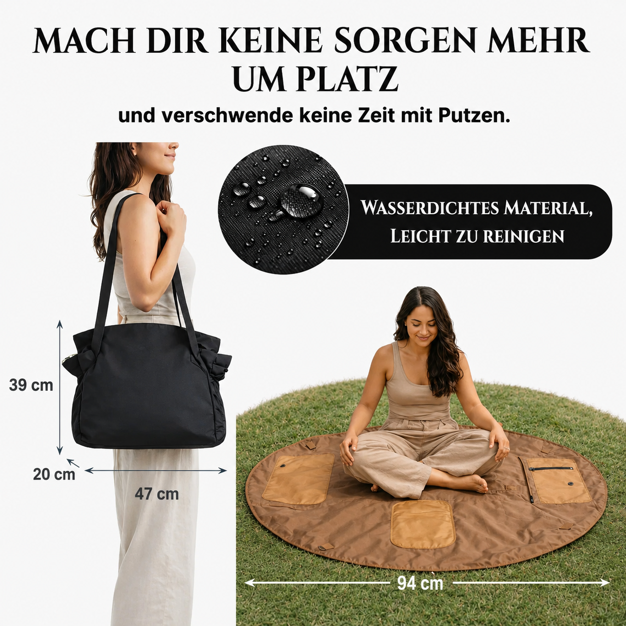 CarryAll™ – Die Tasche, die wirklich alles mitnimmt