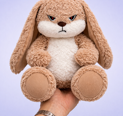 Grumpy Bunny™ | Das weichste wütende Plüschtier aller Zeiten