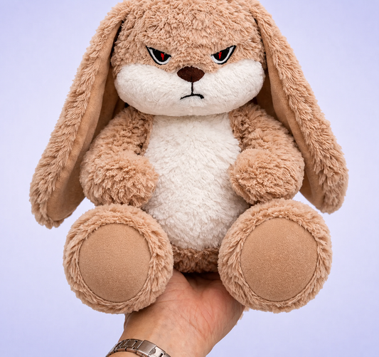 Grumpy Bunny™ | Das weichste wütende Plüschtier aller Zeiten