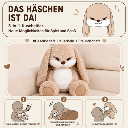 Grumpy Bunny™ | Das weichste wütende Plüschtier aller Zeiten